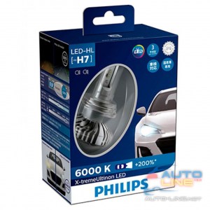 PHILIPS 12985BWX2 H7 X-tremeUltinon +200 - LED-лампы H7