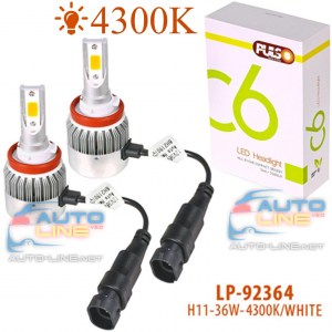 PULSO LP-92364 — светодиодные лампы H11, 4300K