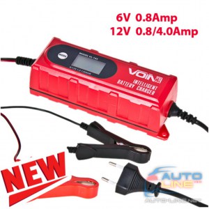 VOIN VL-143 — автоматическое интеллектуальное зарядное устройство с LCD-дисплеем