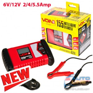 VOIN VL-155 — автоматическое интеллектуальное зарядное устройство с дисплеем
