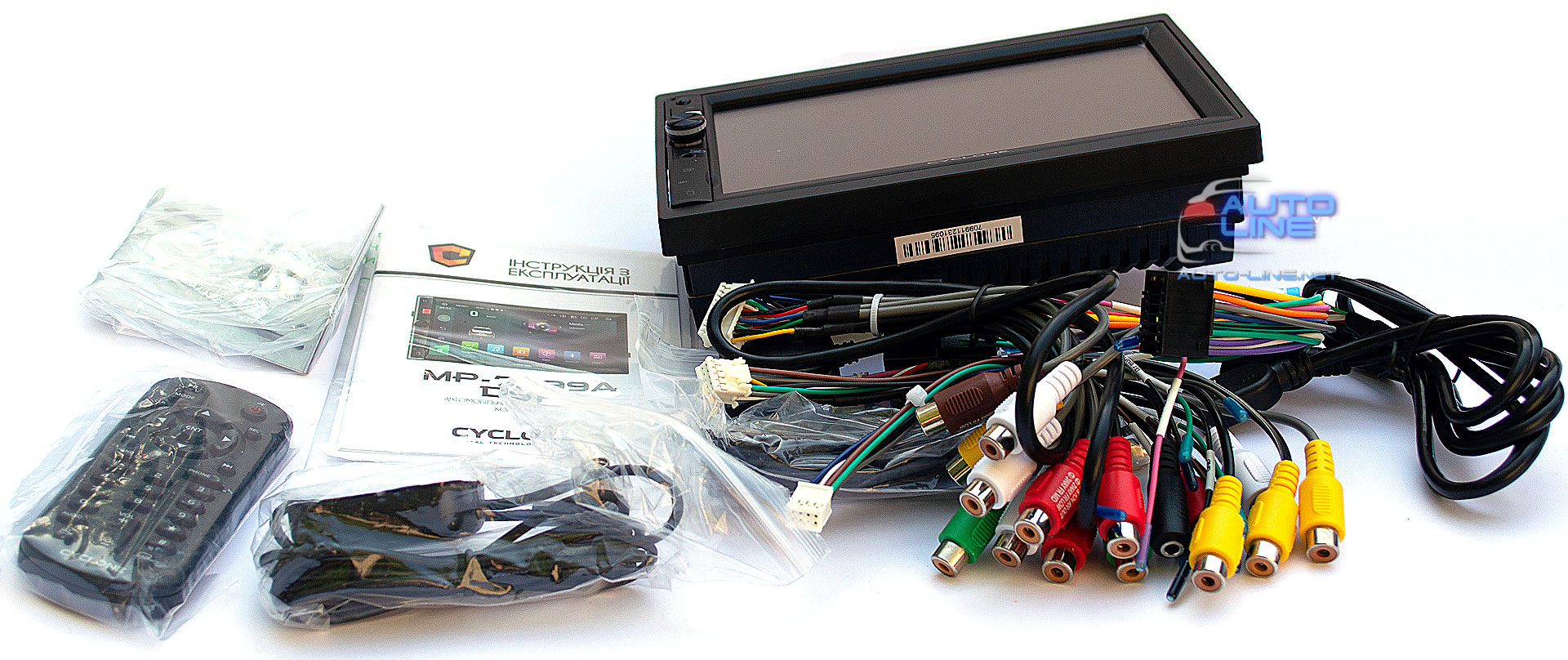 2DIN автомагнітола ANDROID 4G — Cyclone MP-7099A DSP (ANDROID)