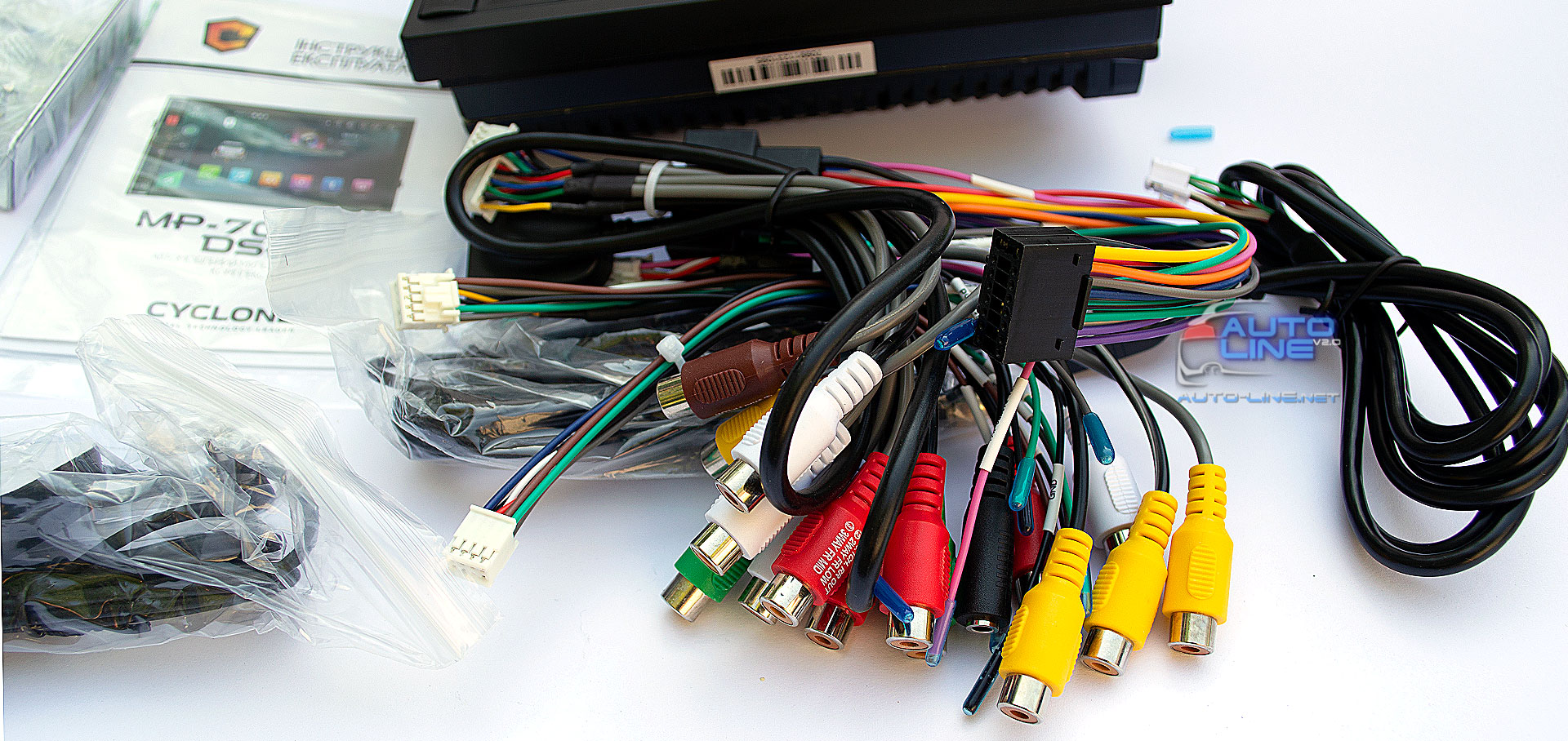 2DIN автомагнітола ANDROID 4G — Cyclone MP-7099A DSP (ANDROID)