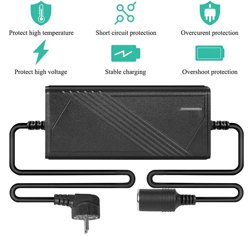 Потужний побутовий адаптер прикурювача 220/12В 20A - B-Power 220V-2A/12V-20A-250W V2