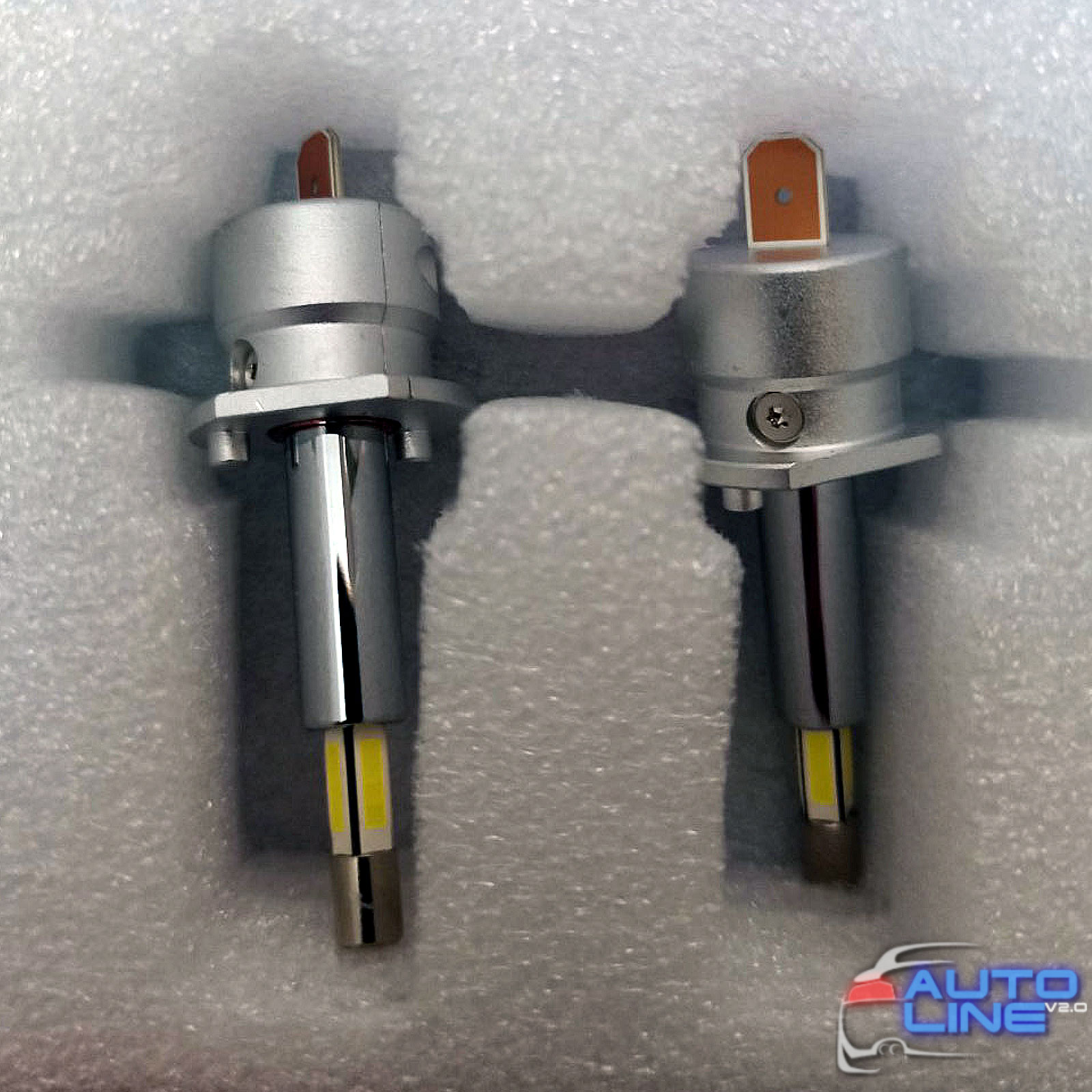Мини 3D LED лампы H1 для линз и рефлектора - B-Power LED LM H1 CAN 6000K V2 (комплект)