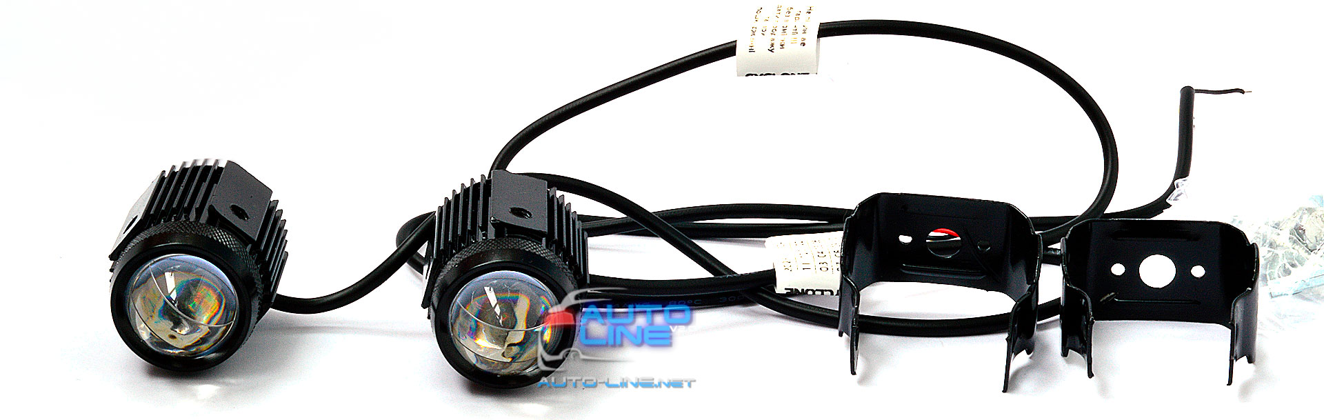CYCLONE LED MF-01 - миниатюрные LED-линзы ближнего света и противотуманные фары