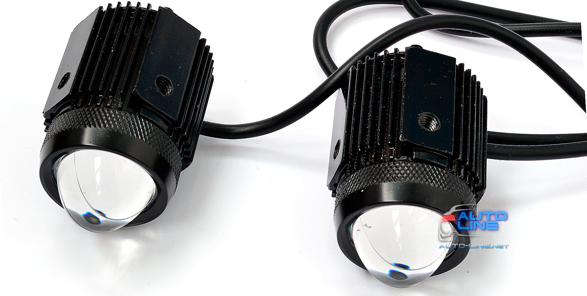 CYCLONE LED MF-01 - миниатюрные LED-линзы ближнего света и противотуманные фары