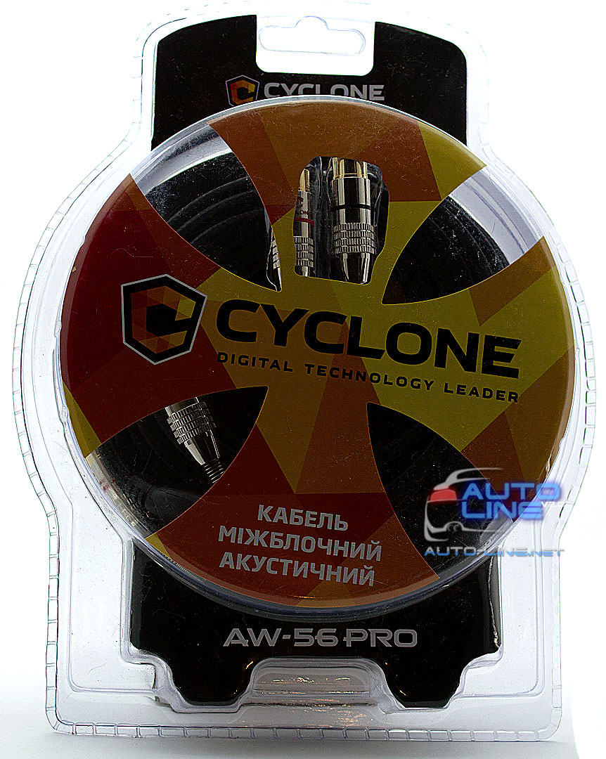 Cyclone AW-56 PRO - Межблочный RCA кабель для подключения усилителя