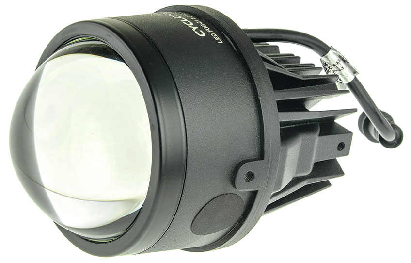 Cyclone LED BF04 3.0” 3-Color — біле/жовте світло триколірна протитуманна Bi-Led лінза 3000К/4300К/6000К 3 дюйма, 3" (76мм), 45W