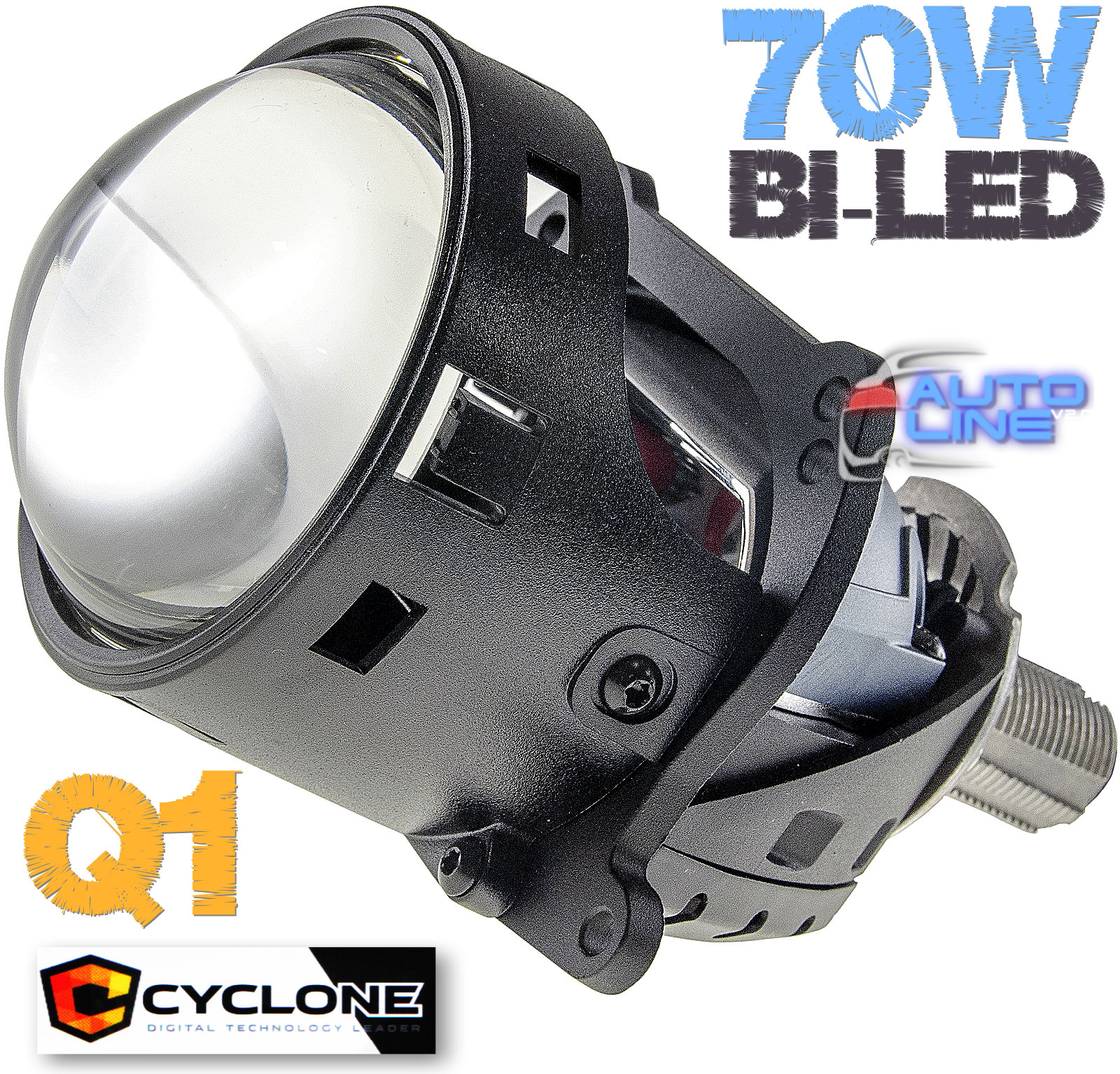 Cyclone LED BL 3.0 Q1 60/70W — мощная LED-линза 3 дюйма 60/70W