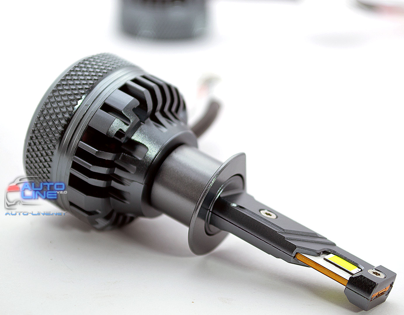 Мощные LED-лампы H1 с обманкой 9-32В 45Вт 5500K/9800Lm - Cyclone LED H1 5500K type 47