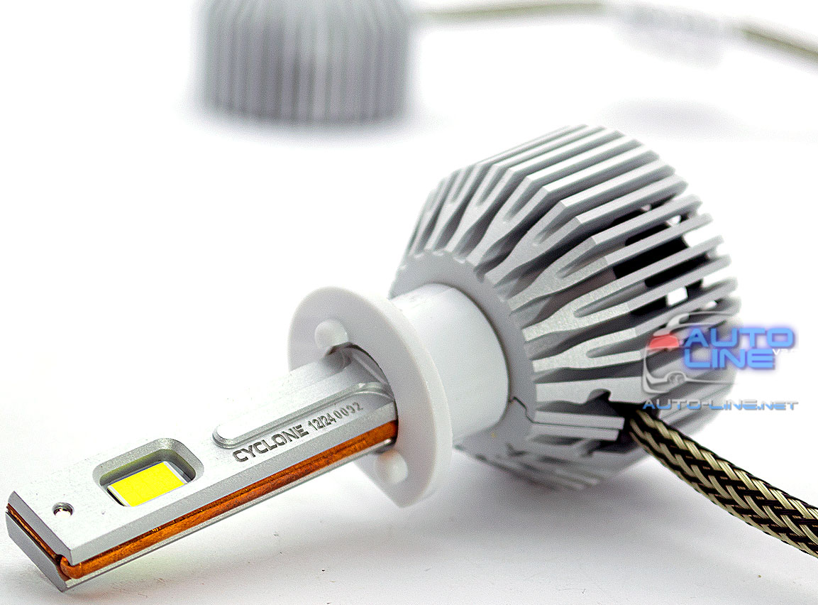 Мощные LED-лампы H1 9-16В 6000K/17500Lm - Cyclone LED H1 6000K type 49