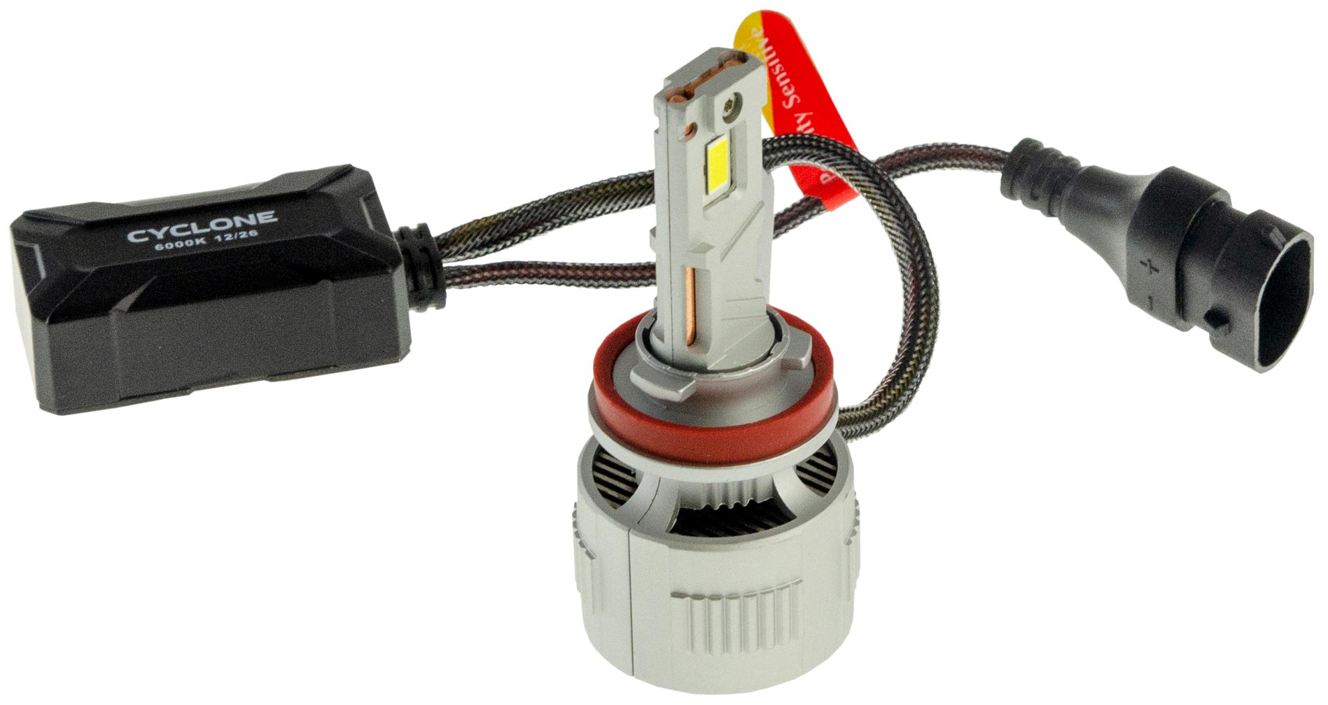 Cyclone LED H11 6000K 9-60V type 52 — мощные LED-лампы H11 для грузовых и легковых авто с обманкой, 100 Вт