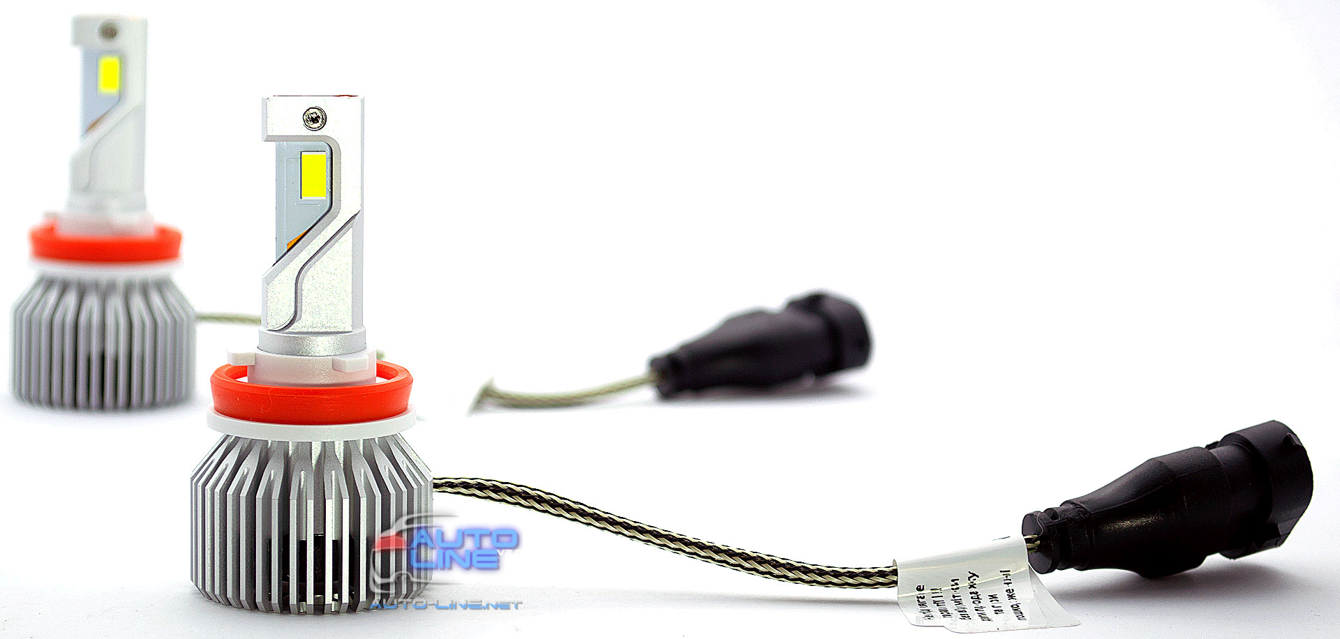 Мощные LED-лампы H11 9-16В 6000K/17500Lm - Cyclone LED H11 6000K type 49