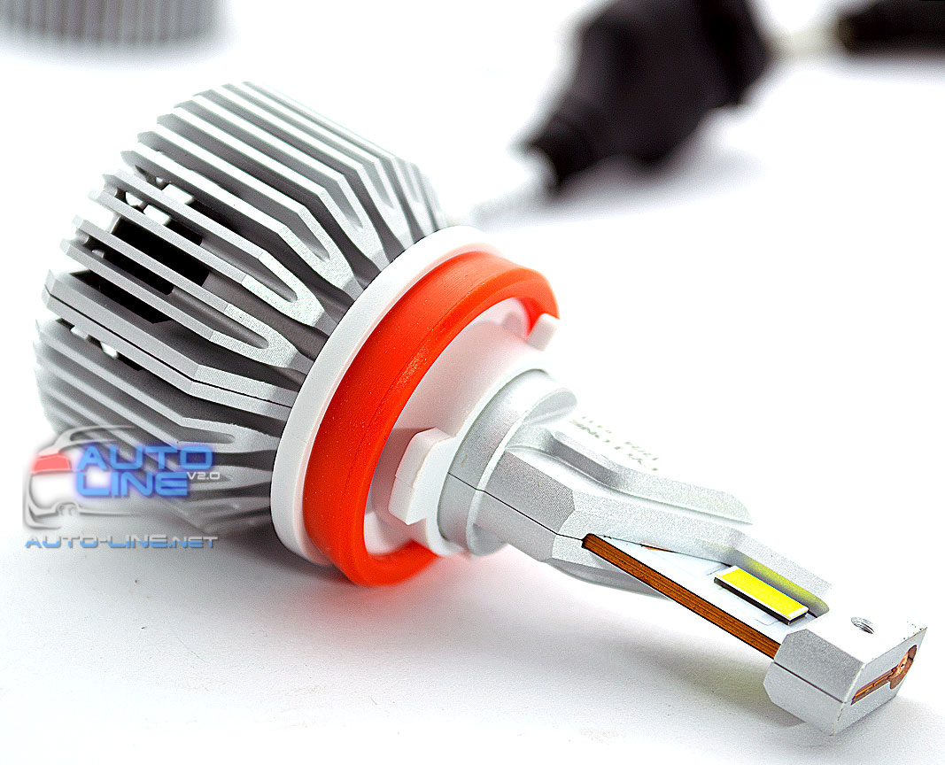 Мощные LED-лампы H11 9-16В 6000K/17500Lm - Cyclone LED H11 6000K type 49