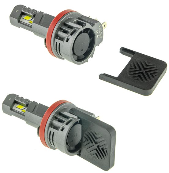 Cyclone LED H15 5000K type 44 — компактная автомобильная LED-лампа H15 под галогенку 5000К