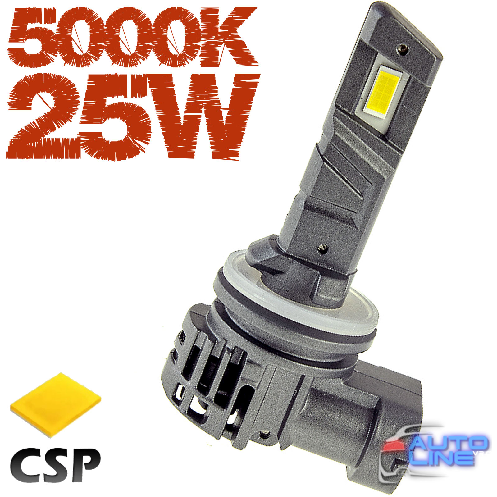 Cyclone LED H27 5000K type 44 — автомобильная LED-лампа H27 под галогенку