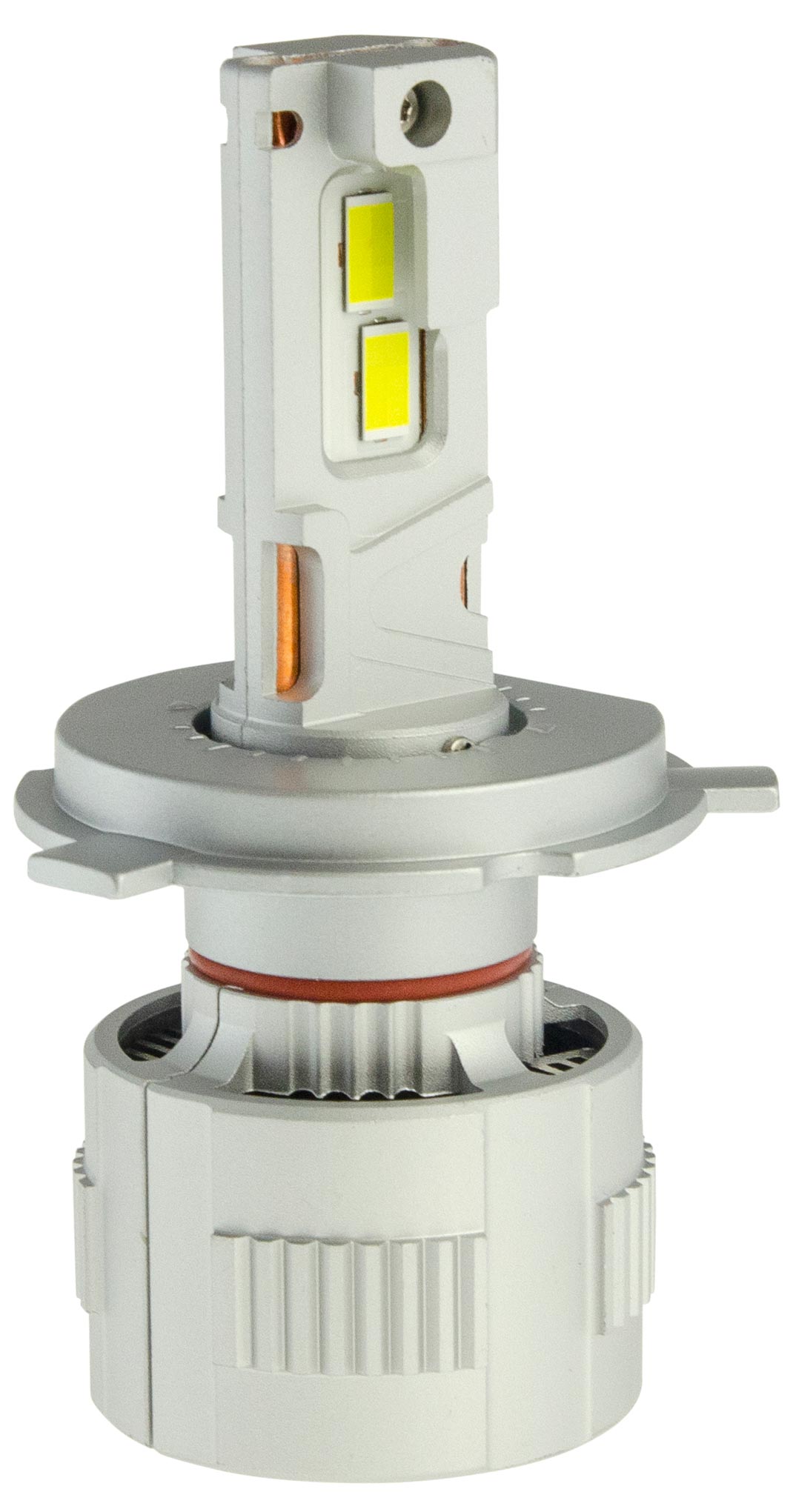 Мощные LED-лампы H4 для грузовых и легковых авто с обманкой, 100Вт 9-60V - Cyclone LED H4 H/L 6000K 9-60V type 52