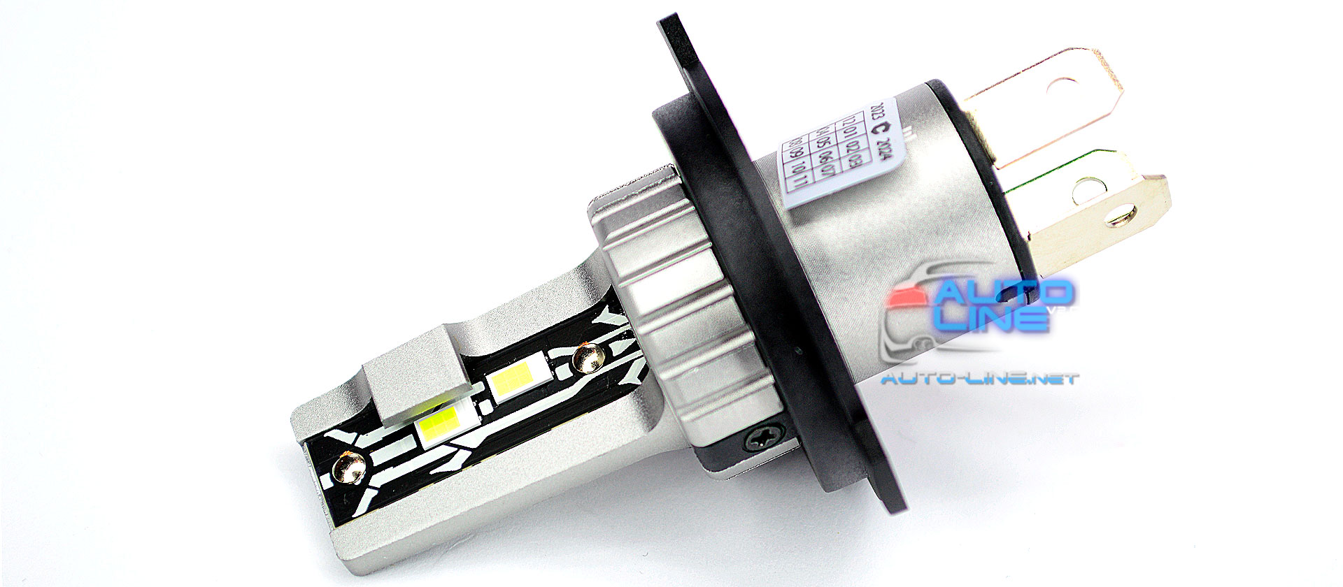 Cyclone LED H4 H/L 6000K type 32 v2 — автомобильная LED-лампа H4 с пассивным охлаждением