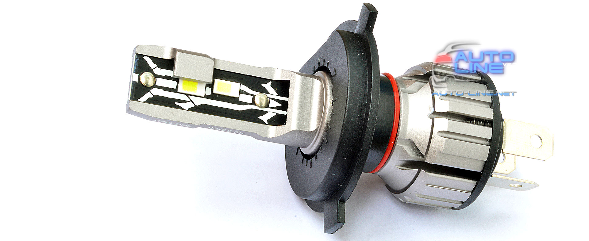 Cyclone LED H4 H/L 6000K type 32 — автомобильная LED-лампа H4 с пассивным охлаждением