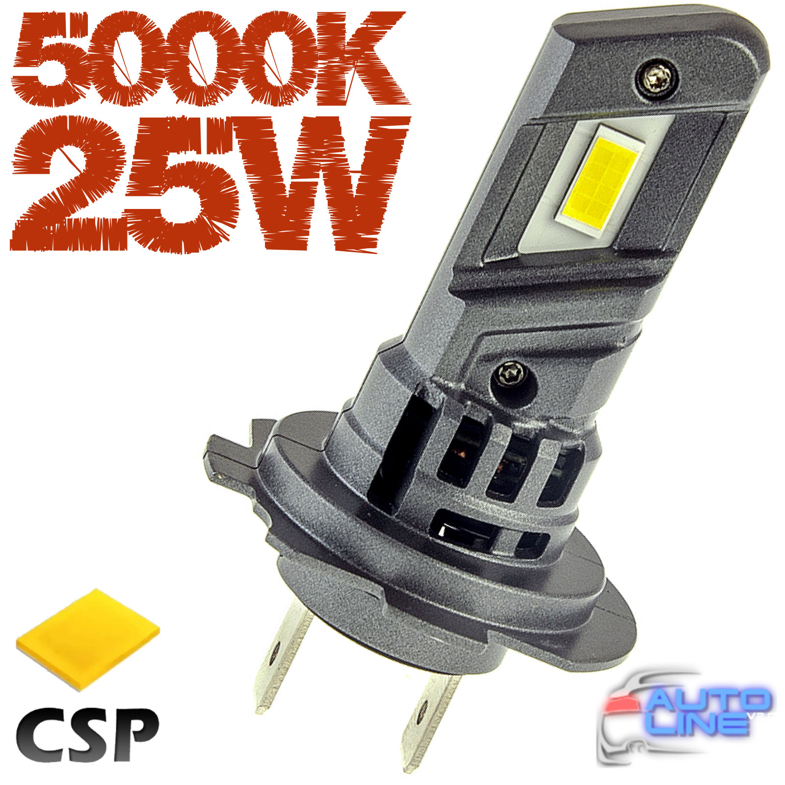 Компактні LED-лампи H7 під галогенку — Cyclone LED H7 5000K type 44