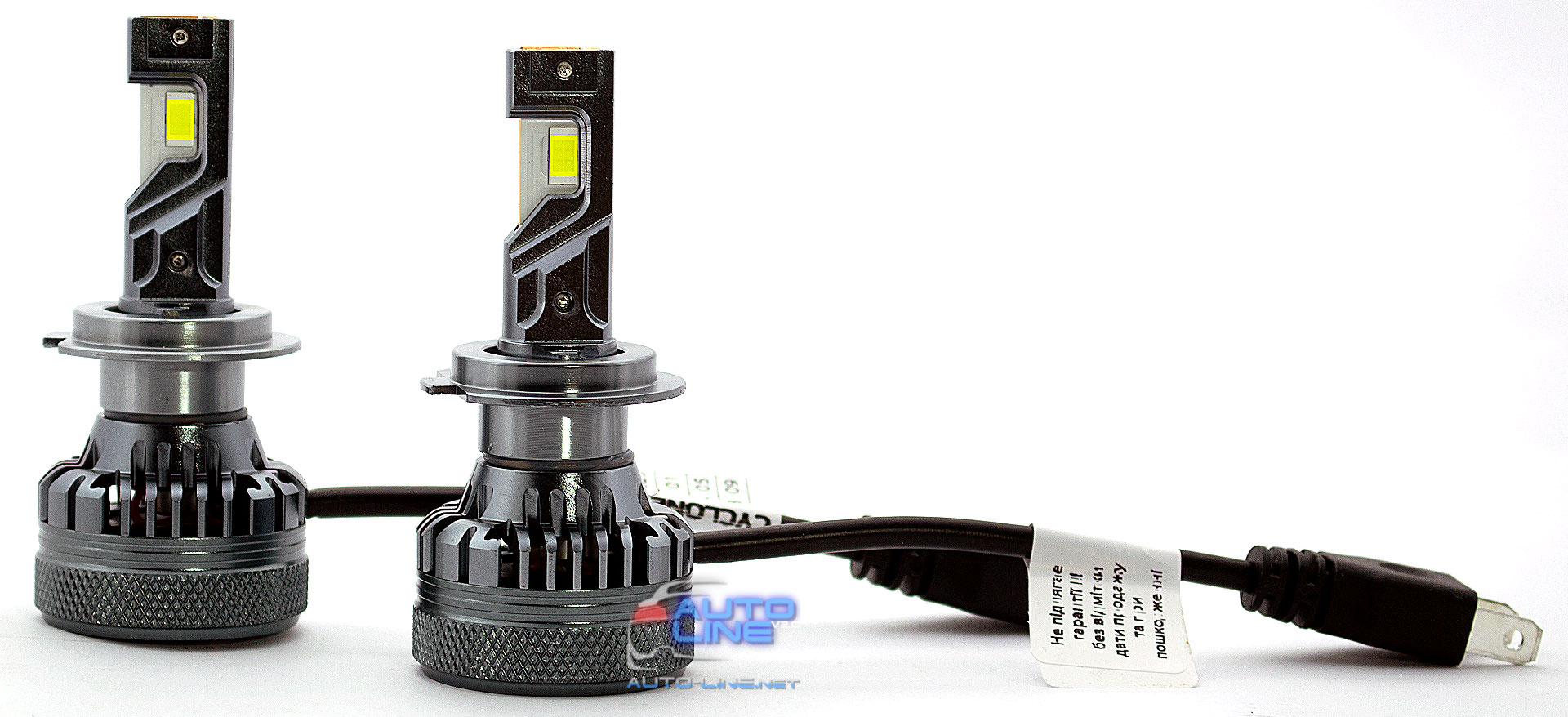 Мощніе LED-лампы H7 с обманкой 9-32В 45Вт 5500K/9800Lm - Cyclone LED H7 5500K type 47