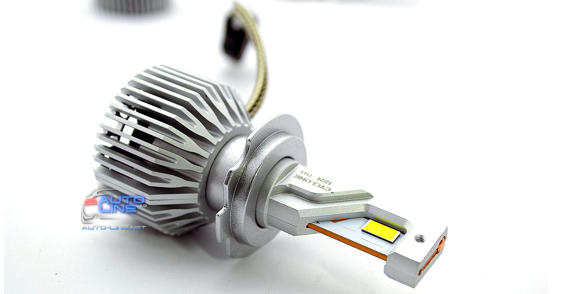 Мощные LED-лампы H7 9-16В 6000K/17500Lm - Cyclone LED H7 6000K type 49