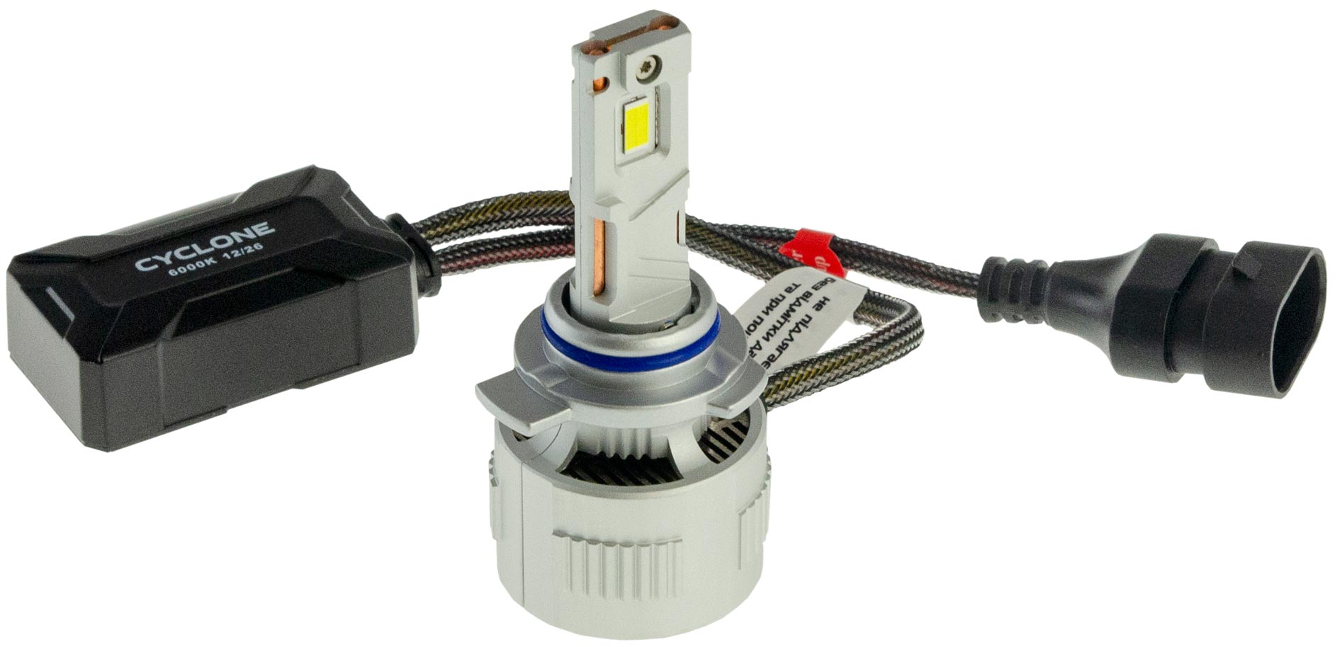 Cyclone LED HIR2/9012 6000K 9-60V type 52 — мощные LED-лампы HIR2/9012 для грузовых и легковых авто с обманкой, 100 Вт