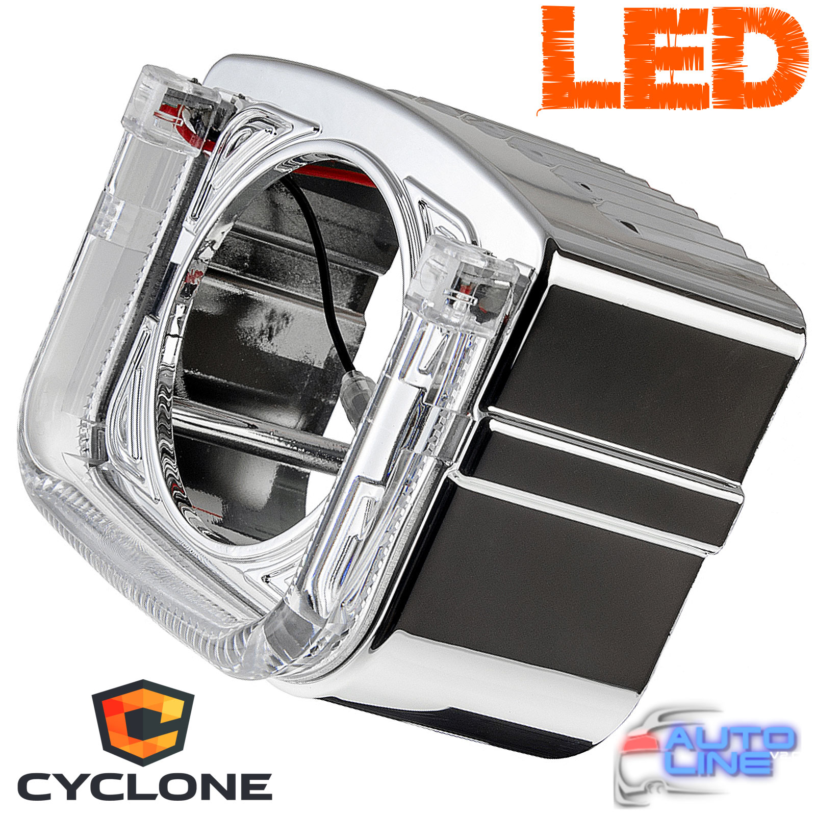 Cyclone S-52 (2.5) DRL — LED-маска для линзы 2.5 дюйма, DRL