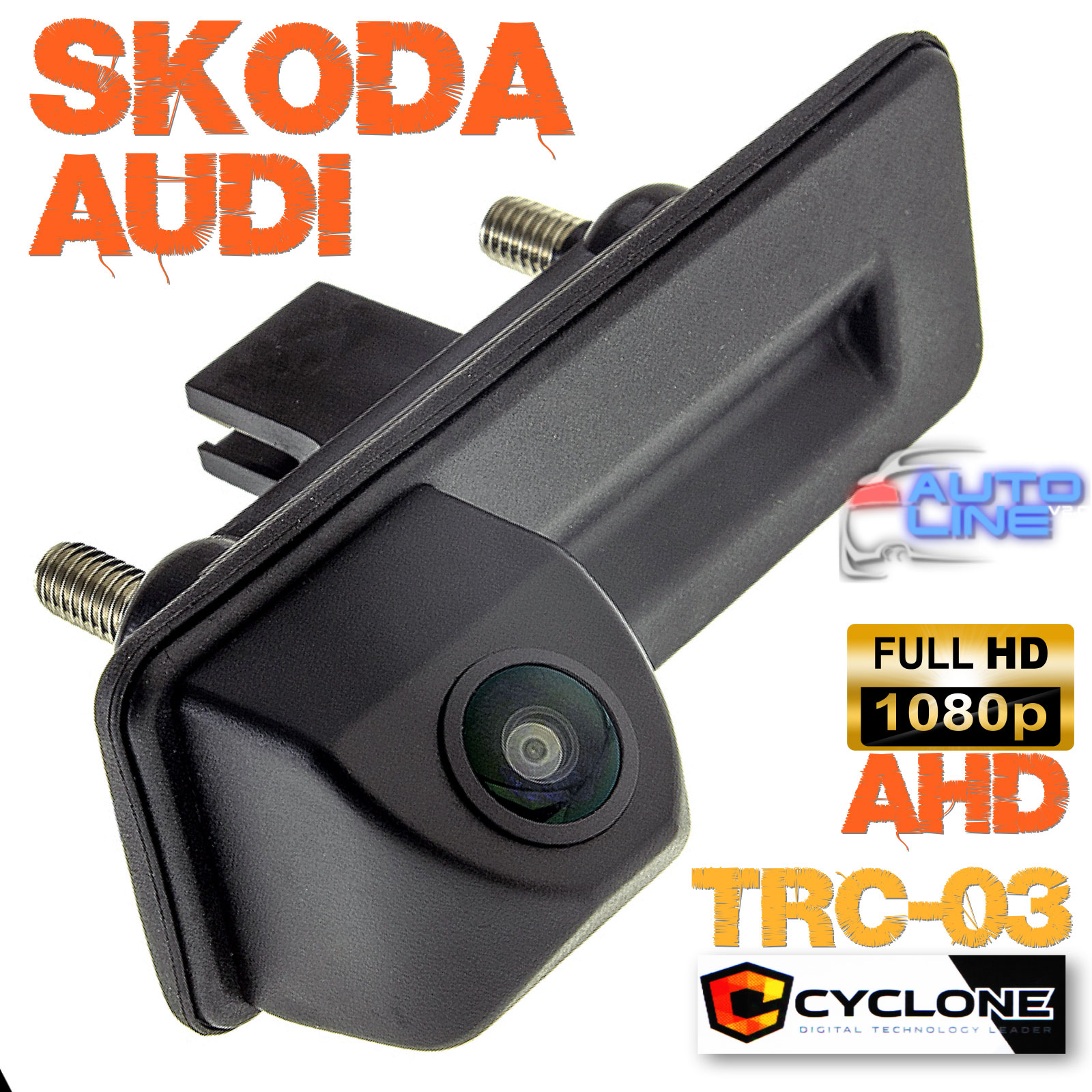 Cyclone TRC-03 Audi, Skoda Fabia, SuperB (LS8012) - AHD FULL HD штатна камера заднього виду Audi Skoda