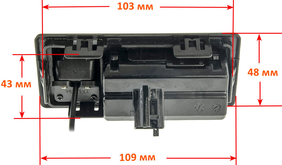 Cyclone TRC-04 Audi A4, VW Touran, Skoda Octavia, SuperB (LS8032) - AHD FULL HD штатная камера заднего вида Audi A4, VW Touran, Skoda Octavia, SuperB
