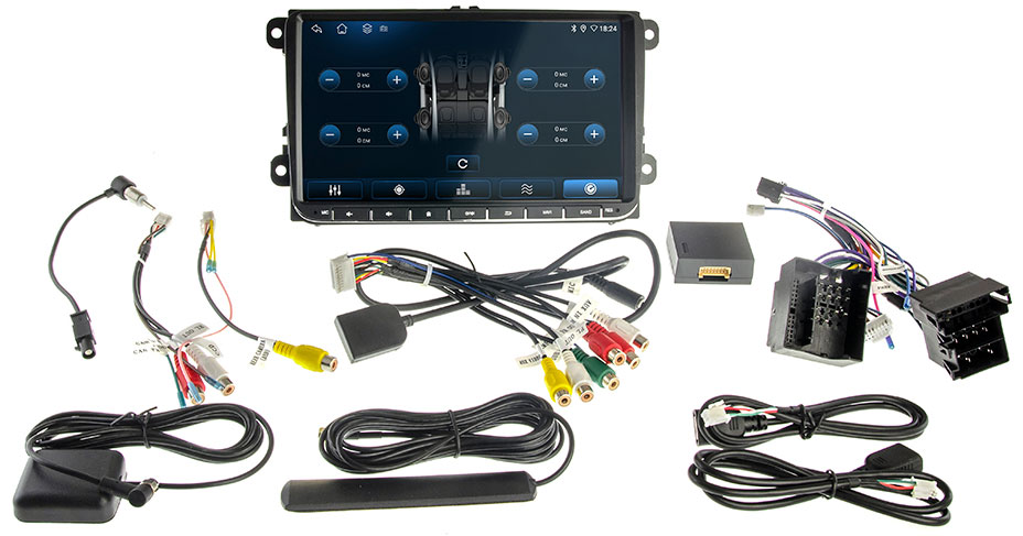 Cyclone VW ANDROID 9 DSP 4G v2 - штатна магнітола VolksWagen Android 9 дюймів