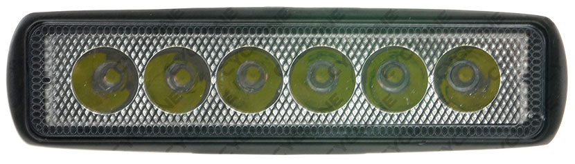 Cyclone WL-308 SLIM 18W EP6 SP — дополнительная LED-фара ldkmytuj света 6 диодов 18 Вт