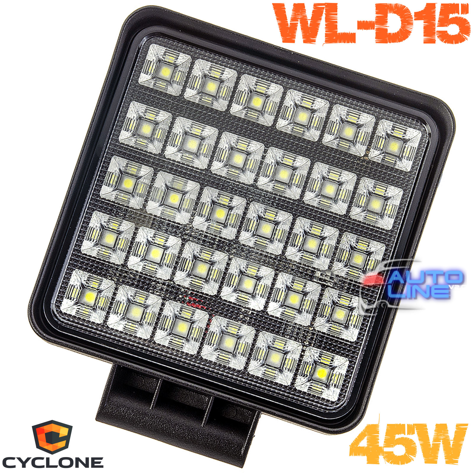 Cyclone WL-D15 45W 3030-30 FL - дополнительная LED-фара рабочего/рассеянного света 45W