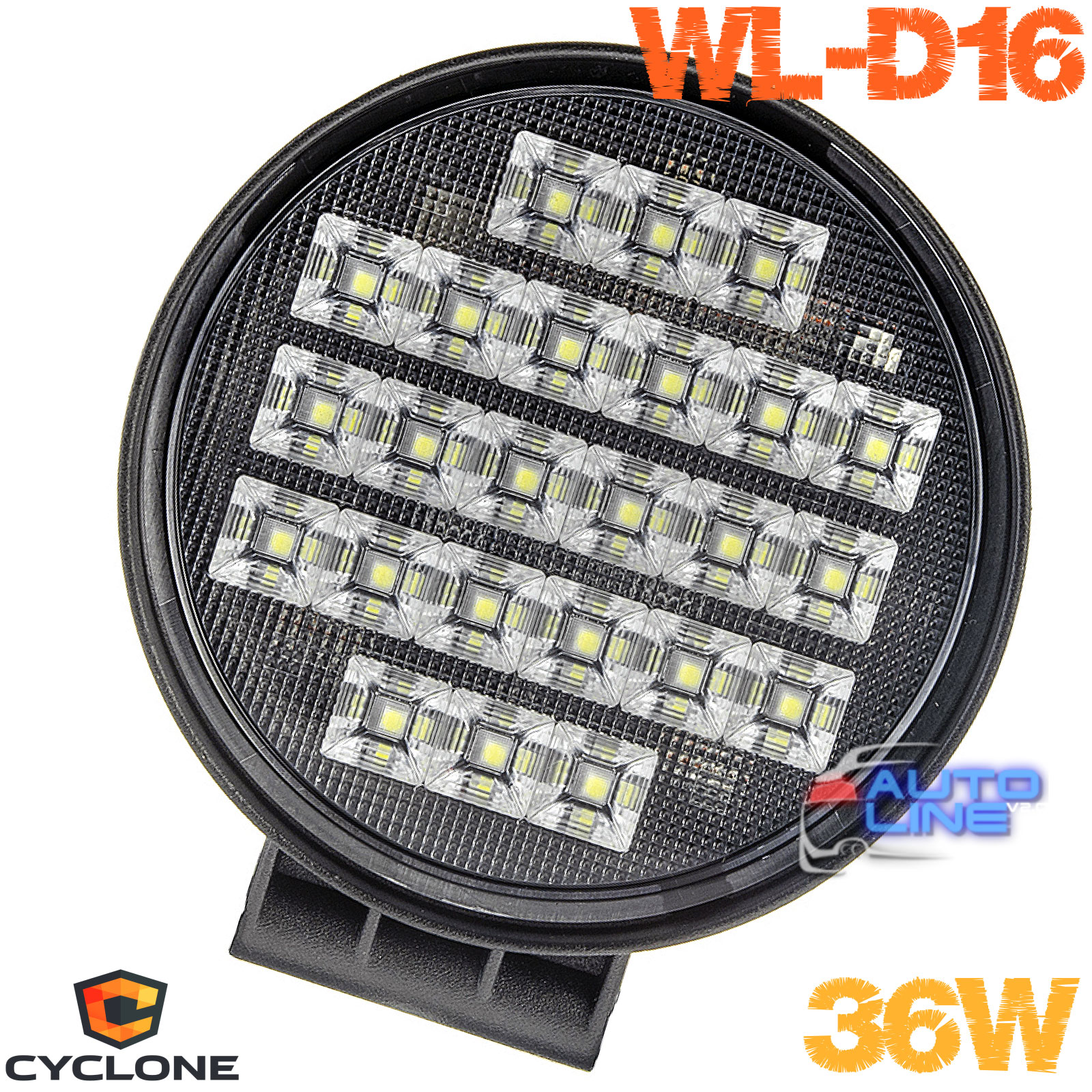 Cyclone WL-D16 36W 3030-24 FL - дополнительная LED-фара рабочего/рассеянного света 36W