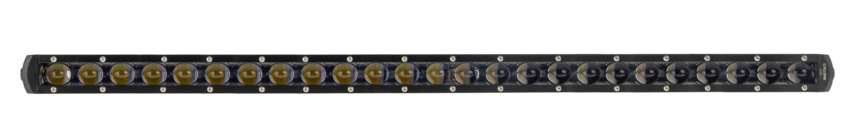Cyclone WL-K7L 150W 778mm White+Yellow Driving - авто LED-фара (балка) ближнего света с горизонтальной светотеневой границей, LED-фара ближнего света белый/желтый свет