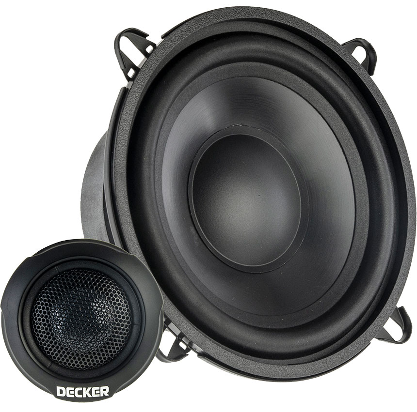 Decker CD-132 - Компонентная автомобильная акустическая система 5 дюймов (130 мм)
