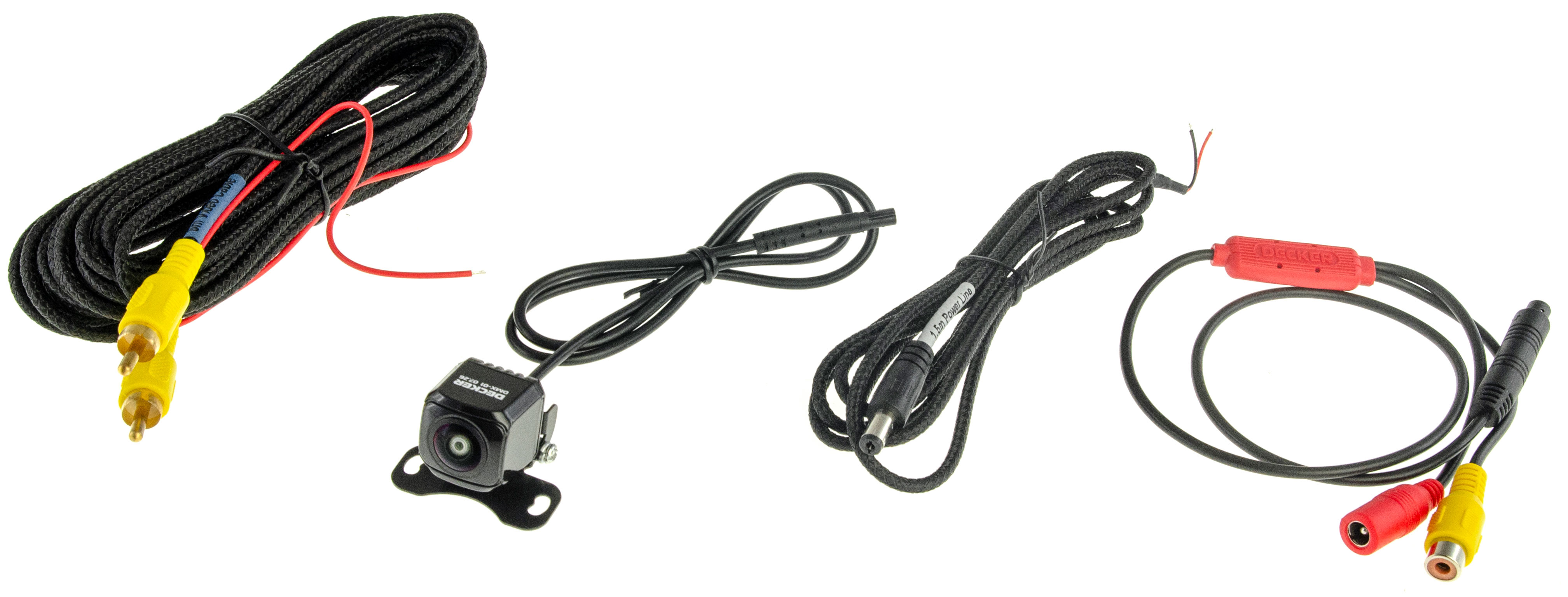 Decker DMX-01 AHD 5-32V — универсальная автомобильная камера с матрицей AHD 1080P для легковых и грузовых авто