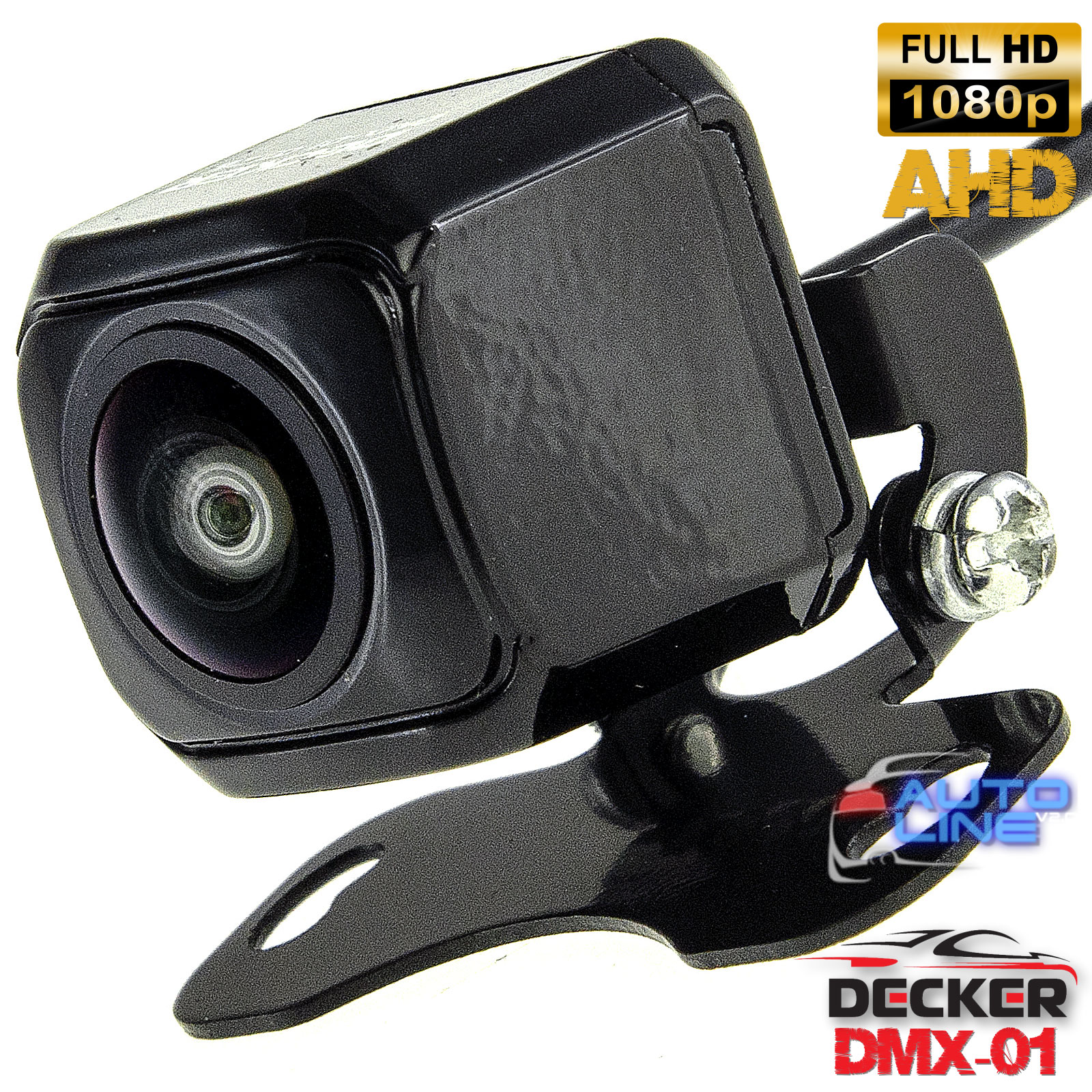 Decker DMX-01 AHD 5-32V — универсальная автомобильная камера с матрицей AHD 1080P для легковых и грузовых авто