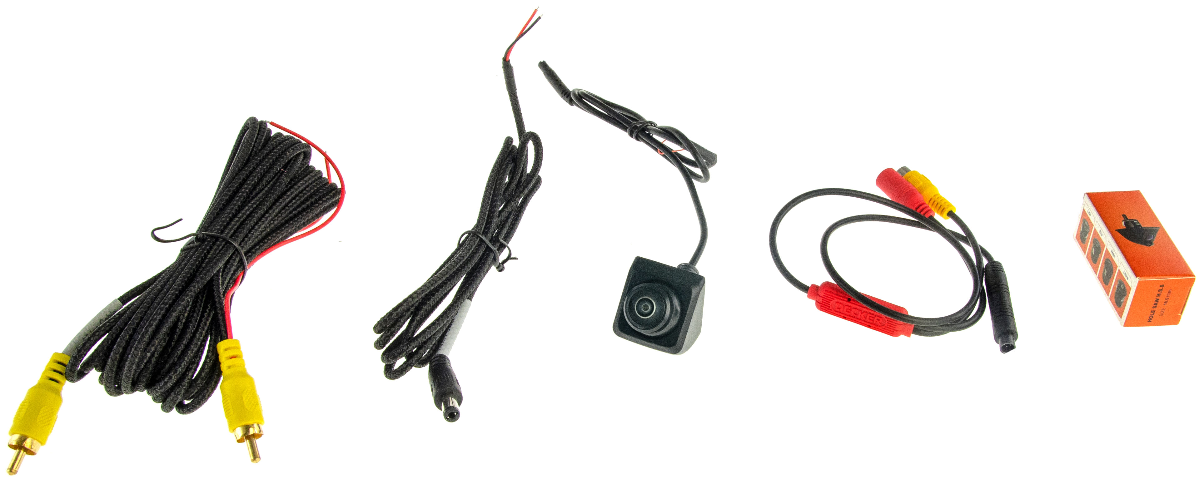 Decker DMX-02 AHD 5-32V — универсальная автомобильная камера на гайке с матрицей AHD 1080P для легковых и грузовых авто