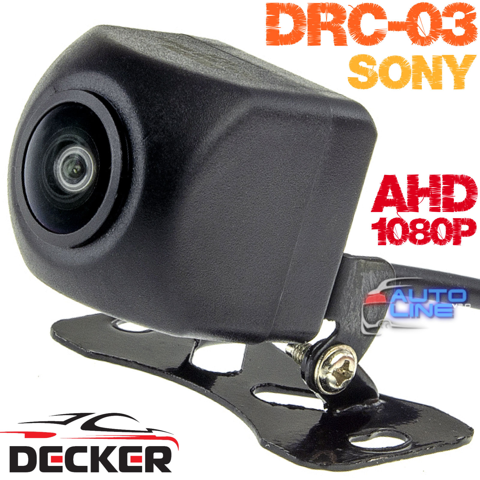 Decker DRC-03 SONY AHD — автомобильная камера заднего AHD 1080P, SONY, Камера заднего вида авто