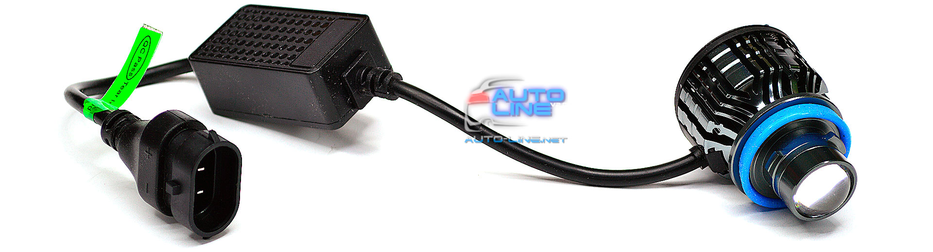 Мини-линзы H11 LED лазерные противотуманные (6000К, белый свет) - LED Mini Laser Lens H11 6000K Canbus v1