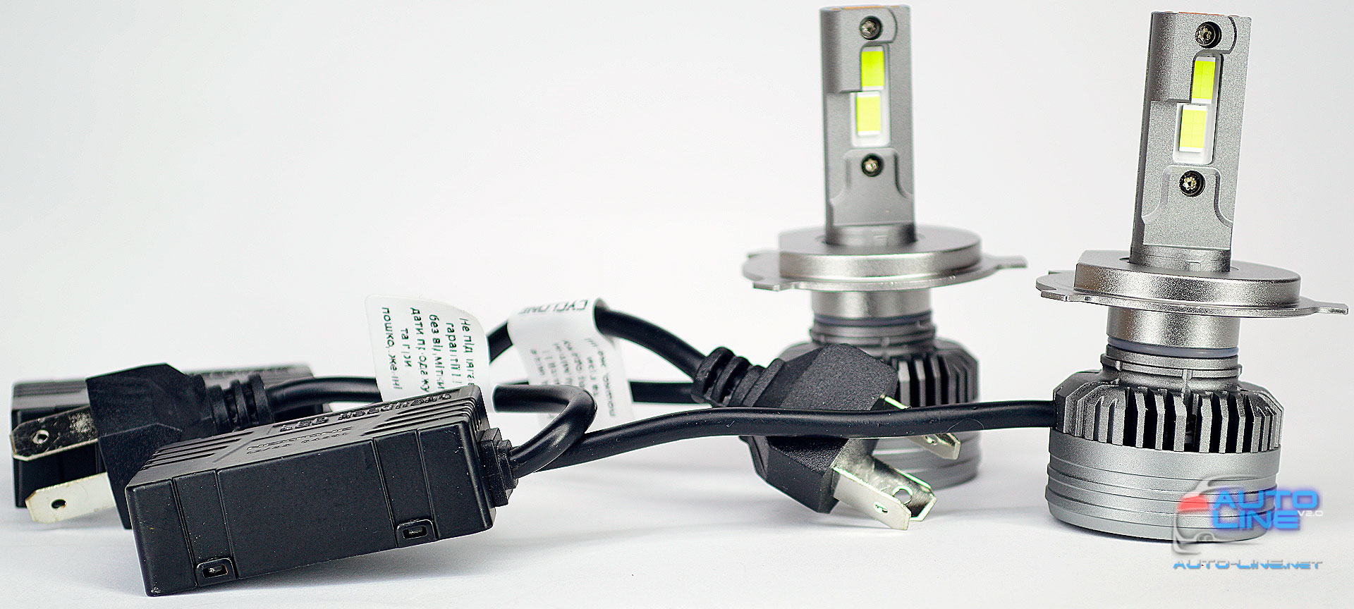 Nextone LED L4 H4 Hi/Low 5500K — мощные автомобильные LED-лампы H4
