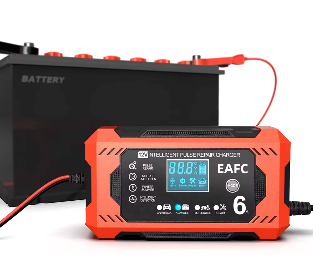 Intelligent Pulse Repair Charger 12V 6A v1 - интеллектуальное зарядное устройство с режимом восстановления 12В 6А