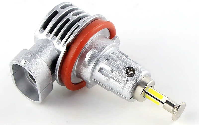 B-Power LED LM V1 H11 CAN 6000K 20000Lm — автомобильные мини 3D LED-лампы H11 для линзованной и рефлекторной оптики, LED лампы H11 360 градусов с обманкой