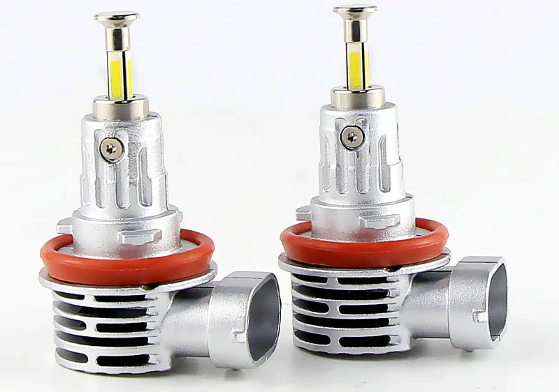 B-Power LED LM V1 H11 CAN 6000K 20000Lm — автомобильные мини 3D LED-лампы H11 для линзованной и рефлекторной оптики, LED лампы H11 360 градусов с обманкой