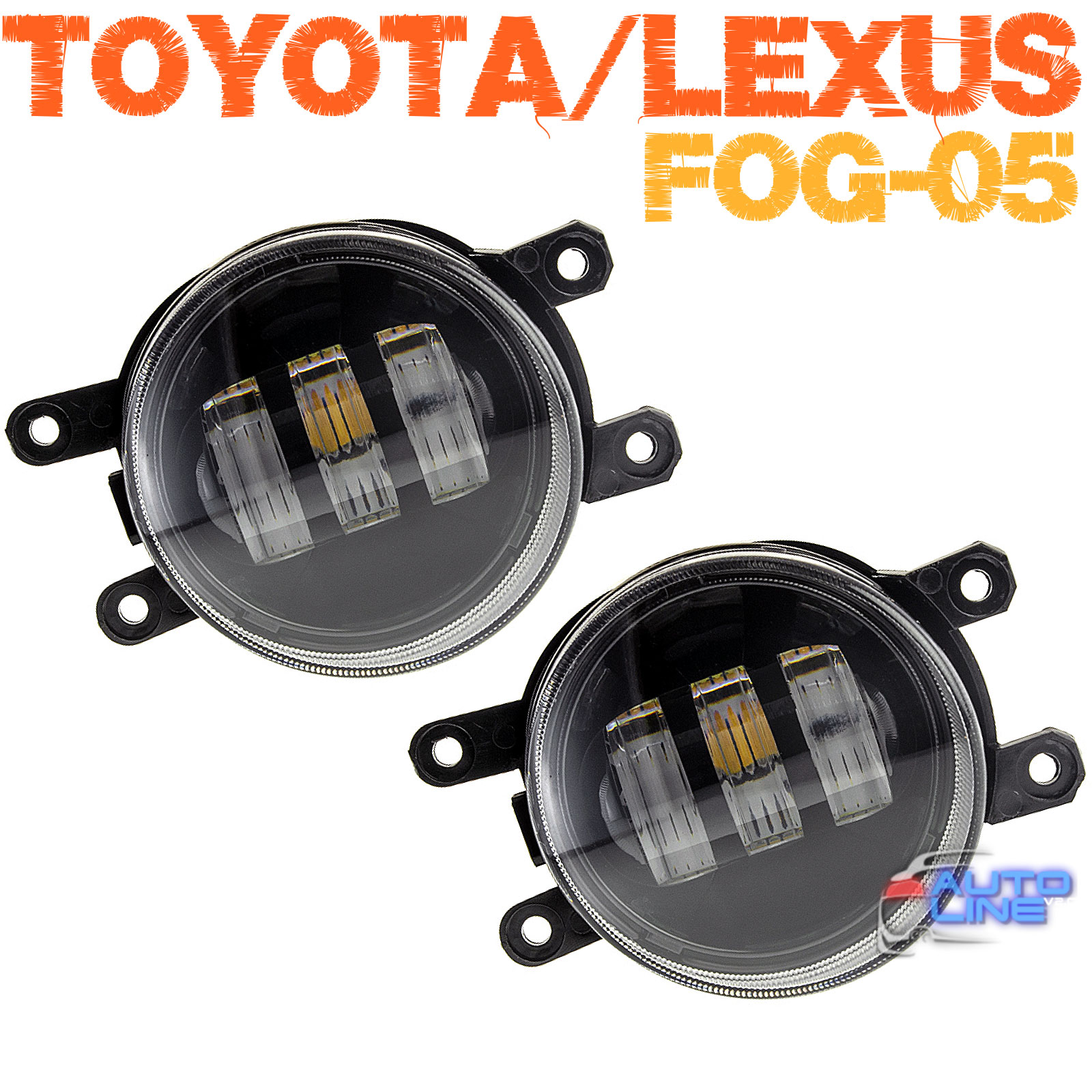 Cyclone FOG-05 Toyota 45W 3,5" 5000K - штатні протитуманні LED-фари TOYOTA та LEXUS