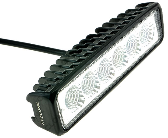 Cyclone WL-307 SLIM 18W EP6 FL - додаткова LED-фара, розсіяного світла, 6 діодів