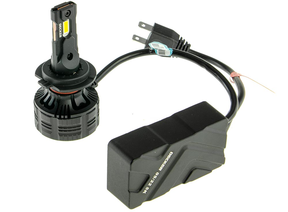 Decker LED PL-03 5K H7 — автомобильные LED-лампы H7 с обманкой