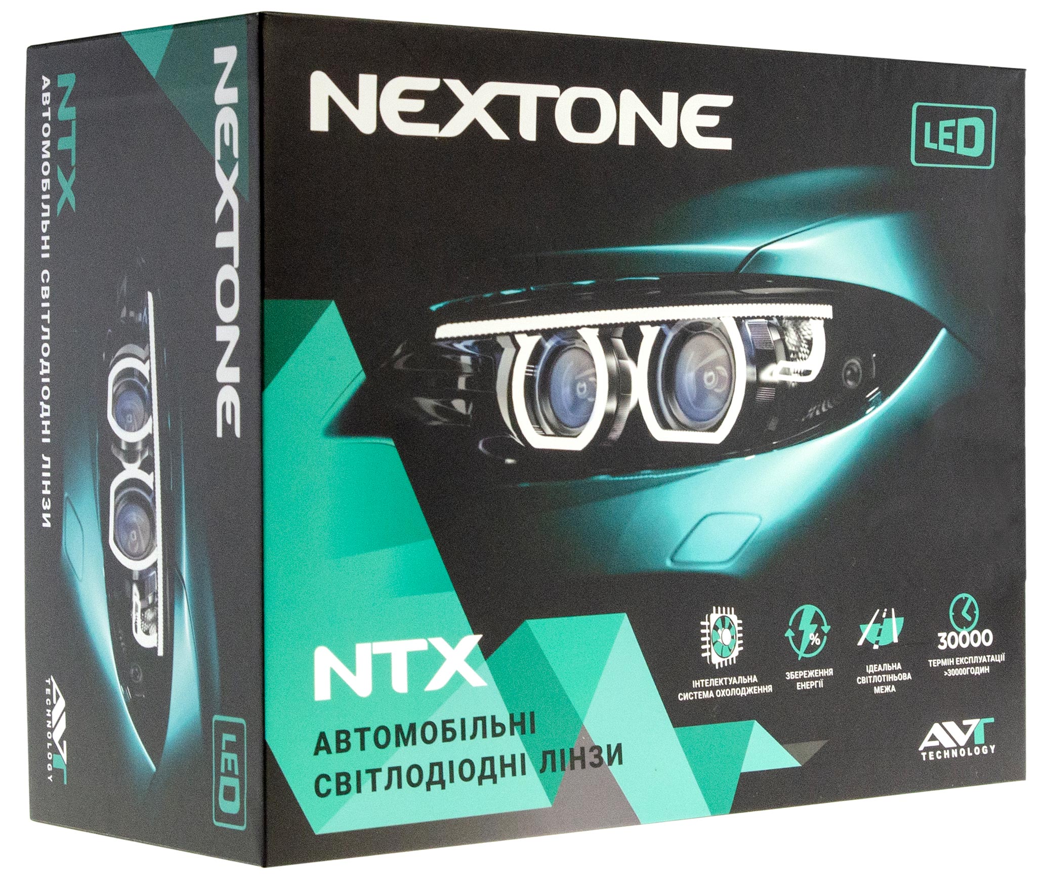 Nextone Bi-Led NTX-01 3,0 — штатна LED-лінза 3 дюйми Bi-Led, 3,0 (78 мм) Hella3