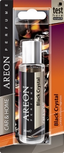 Освежитель воздуха AREON Parfume SPREY Черный лед с пластинкой 35ml (APC06)